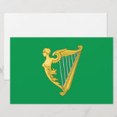 アイルランド共和国国旗 便箋 (正面/裏面)