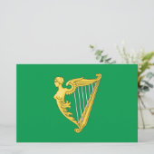 アイルランド共和国国旗 便箋 (スタンド正面)