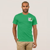 アイルランド共和国26+6=1 tshirt緑 tシャツ (正面フル)