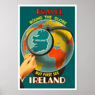アイルランド初のヴィンテージ旅行ポスターを参照 ポスター