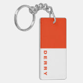 アイルランド北部アイルランド国旗の象徴 キーホルダー (正面左)