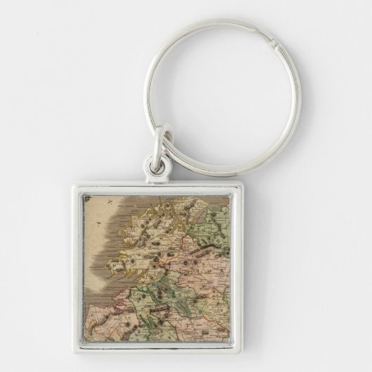 アイルランド北部 キーホルダー (正面)