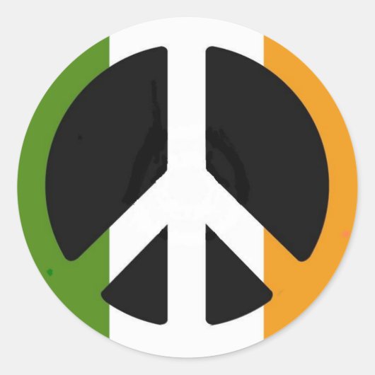 アイルランド和平サイン ラウンドシール (正面)