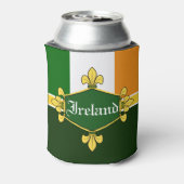 アイルランド国カスタマイズ旗（名称） 缶クーラー (缶裏面)
