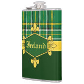 アイルランド国家タータンチェックカスタマイズ（名称あり） フラスク (左)