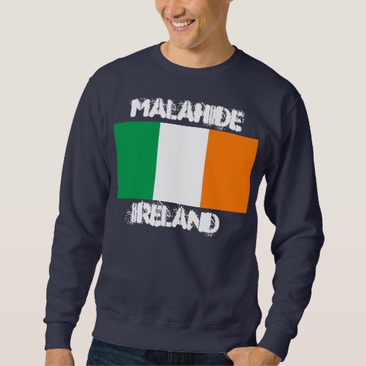 アイルランド国旗が付いたマラウインド スウェットシャツ (正面)
