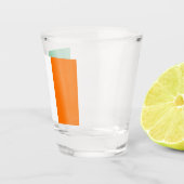 アイルランド国旗と愛国的なショットグラス ショットグラス (右)