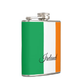 アイルランド国旗と旅行アイルランド/スポーツファン フラスク (右)