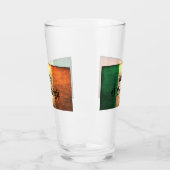 アイルランド国旗にケリーの姓 タンブラーグラス (左)