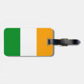 アイルランド国旗のカスタマイズ可能 ラゲッジタグ (裏面横)
