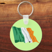 アイルランド国旗のキーチェーン キーホルダー (正面)