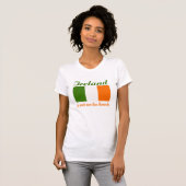 アイルランド国旗のシャツ Tシャツ (正面フル)