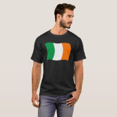 アイルランド国旗のシャツ Tシャツ (正面フル)