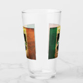 アイルランド国旗のデービスクレスト タンブラーグラス (右)