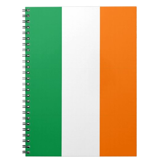 アイルランド国旗のノートブック ノートブック (正面)