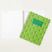 アイルランド国旗のパターン プランナー手帳 (ディスプレー)