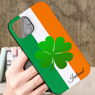 アイルランド国旗のファッション/スポーツ iPhone 15ケース