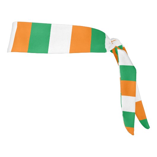 アイルランド国旗のヘッドバンド タイヘッドバンド (回転90)