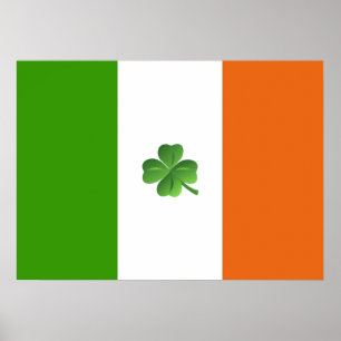 アイルランド国旗のポスター ポスター