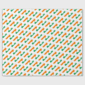 アイルランド国旗のラッピング紙 ラッピングペーパー (フラット)