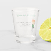 アイルランド国旗のレシピforパーティー ショットグラス (裏面)