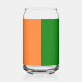 アイルランド国旗の包みのまわりに ガラス缶 (右)