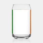 アイルランド国旗の包みのまわりに ガラス缶 (左)