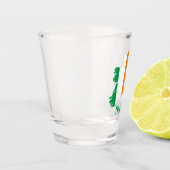 アイルランド国旗の地図 ショットグラス (左)