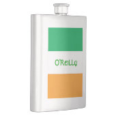 アイルランド国旗の家名セントパディスアイルランド フラスク (右)