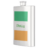 アイルランド国旗の家名セントパディスアイルランド フラスク (左)