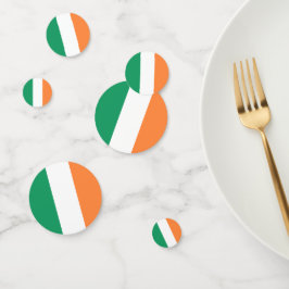 アイルランド国旗の愛国心のある聖パトリックの日パーティー コンフェッティ