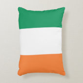 アイルランド国旗の文字 アクセントクッション (正面(垂直))