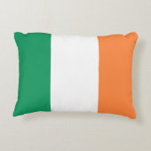 アイルランド国旗の文字 アクセントクッション (裏面)