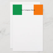 アイルランド国旗の文房具 便箋 (正面/裏面)