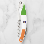 アイルランド国旗の紋章 ソムリエナイフ (正面)