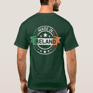 アイルランド国旗の色でアイルランド製St. Patrick T-Sh Tシャツ