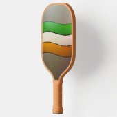 アイルランド国旗の色 – クロムバイシャーリーテイラー ピックルボールラケット (左)