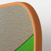 アイルランド国旗の色 – クロムバイシャーリーテイラー ピックルボールラケット (左詳細)