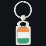 アイルランド国旗の金属キーチェーン キーホルダー<br><div class="desc">アイルランド，アイルランド，アイルランド，アイルランド，国旗，共和国，ヨーロッパ，旅行，国，プライド，お土産</div>