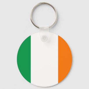 アイルランド国旗を持つキーチェーン キーホルダー
