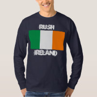 アイルランド国旗を持つラッシュ