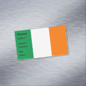 アイルランド国旗を持つ名刺マグネット マグネット名刺 (インサイチュ)