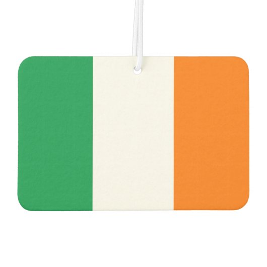 アイルランド国旗を持つ車の空気フレッシュ カーエアーフレッシュナー (裏面)