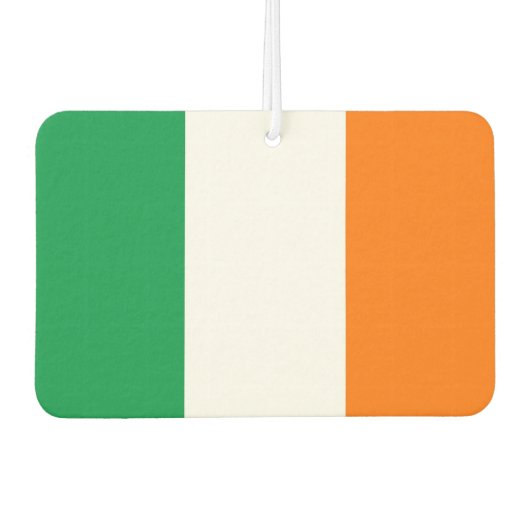 アイルランド国旗を持つ車の空気フレッシュ カーエアーフレッシュナー (正面)