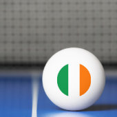 アイルランド国旗を掲げたピンポンの特別球団 卓球ボール (ネット)