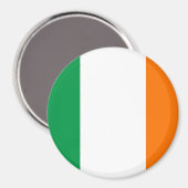アイルランド国旗を掲げた磁石 マグネット (正面/裏面)