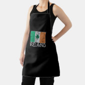 アイルランド国旗アイリッシュ男性へと エプロン (インサイチュ)