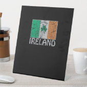 アイルランド国旗アイリッシュ男性へと 台座サイン (インサイチュ)