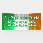 アイルランド国旗アイルランドパーティーアイルランド誕生日セントパトリック 横断幕 (横)