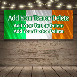 アイルランド国旗アイルランドパーティーアイルランド誕生日セントパトリック 横断幕